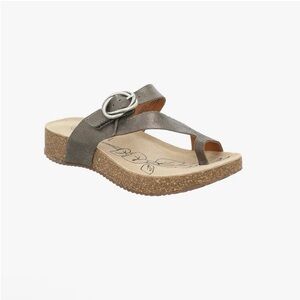 Josef Seibel Tonga 52 Sandal | Leather Comfort Wedge | Size 36